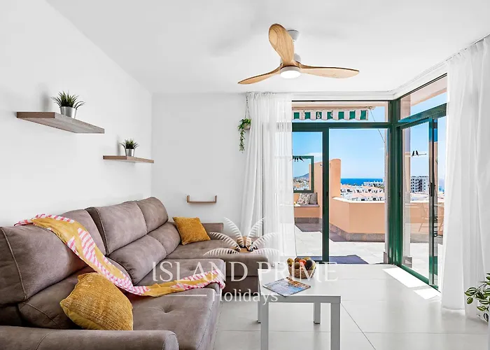 Sea Views And Heated Pool In Golf Del Sur Tlp512 Διαμέρισμα
