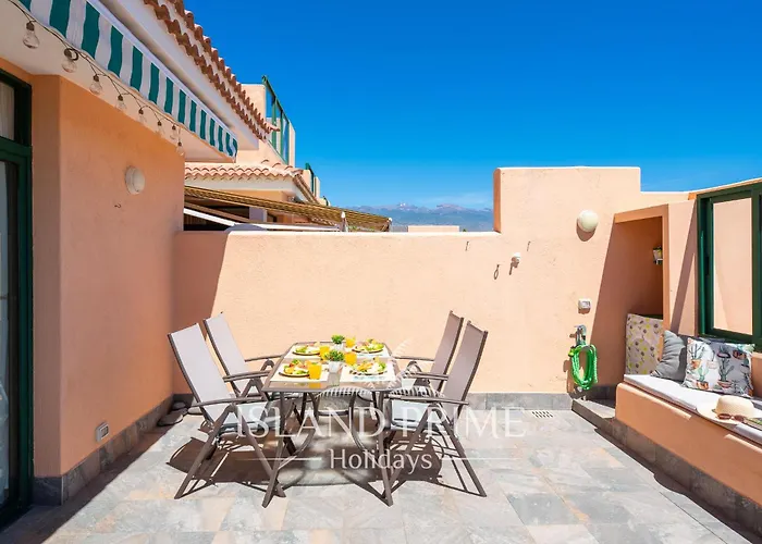 Sea Views And Heated Pool In Golf Del Sur Tlp512